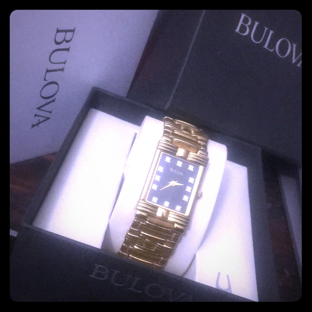 Bulova men’s diamond crystal 97F24